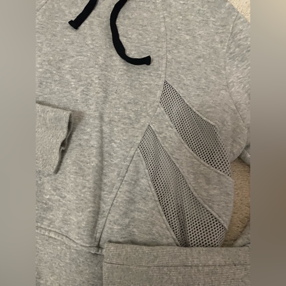 grey athletic hoodie - Picture 2 of 4